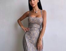 Мереживна сукня максі   | PUSHKA SHOP