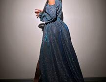 Сяюча сукня максі Сяюча сукня максі | PUSHKA SHOP