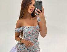 Сукня з квітковим принтом  Сукня з квітковим принтом  | PUSHKA SHOP