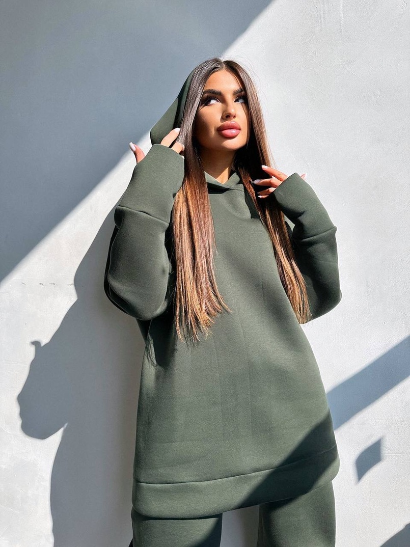 Теплий комплект: худі + спортивні штани Теплий комплект: худі + спортивні штани | PUSHKA SHOP