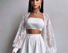 Мереживний комплект трійка  Мереживний комплект трійка  | PUSHKA SHOP