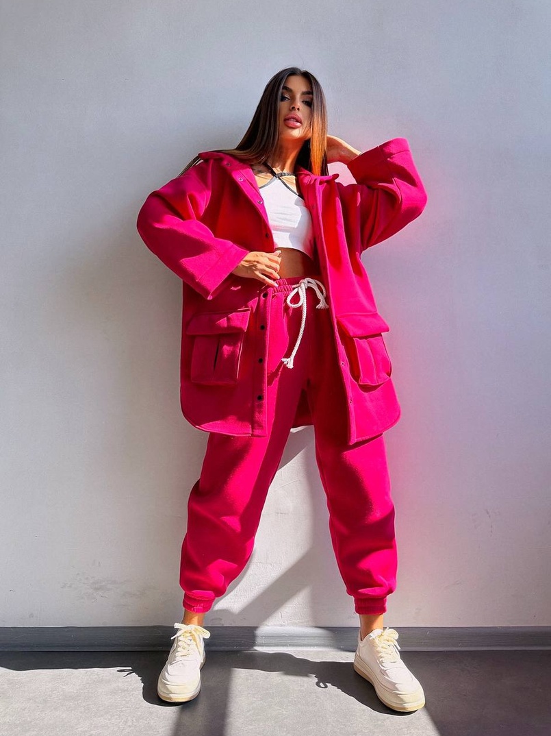 Комплект: тепла сорочка на кнопках + джоггери Комплект: тепла сорочка на кнопках + джоггери | PUSHKA SHOP