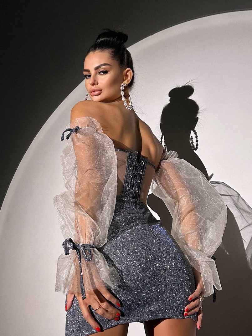 Сяючий комплект: корсет + спідниця  Сяючий комплект: корсет + спідниця  | PUSHKA SHOP