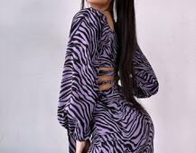 Комплект: топ із зав'язками на талії + спідниця міді з розрізом Комплект: топ із зав'язками на талії + спідниця міді з розрізом | PUSHKA SHOP