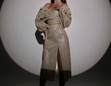 Сяючий комплект: топ  + спідниця  Сяючий комплект: топ  + спідниця  | PUSHKA SHOP