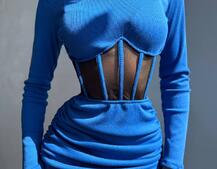 Сукня-міні  з елементами корсету  Довжину спідниці можна регулювати  Сукня-міні  з елементами корсету  Довжину спідниці можна регулювати  | PUSHKA SHOP