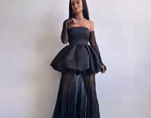 Вишуканий комплект із сукні та спідниці із сітки ✨ | PUSHKA SHOP
