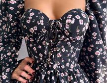 Корсетна сукня -бюстьє з пишною спідницею  Корсетна сукня -бюстьє з пишною спідницею  | PUSHKA SHOP