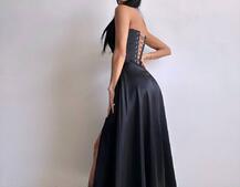 Корсетна сукня міді  | PUSHKA SHOP