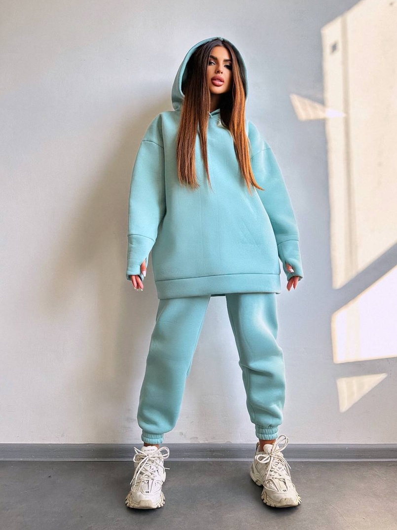 Теплий комплект: худі + спортивні штани Теплий комплект: худі + спортивні штани | PUSHKA SHOP