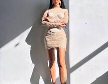 Комплект: мереживна сукня міні + корсет  Комплект: мереживна сукня міні + корсет  | PUSHKA SHOP