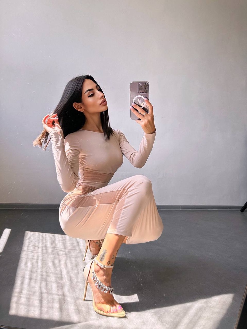 Сукня міді  із вставками сітки  Сукня міді  із вставками сітки  | PUSHKA SHOP