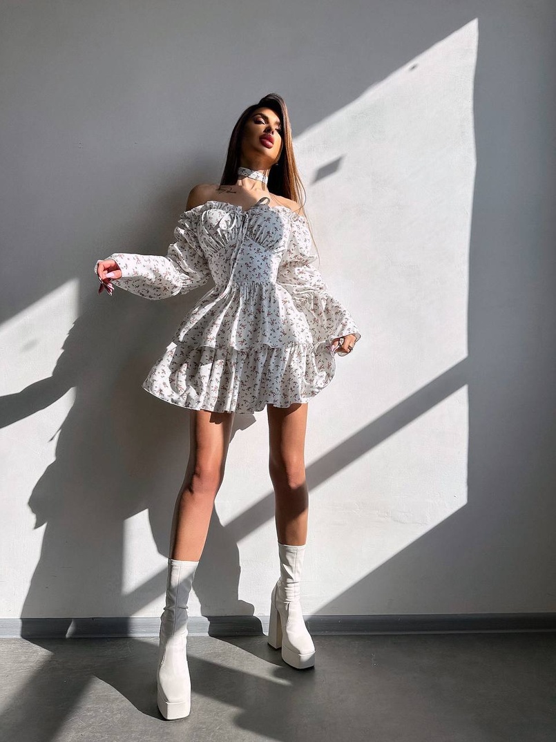 Сукня з чокером Сукня з чокером | PUSHKA SHOP