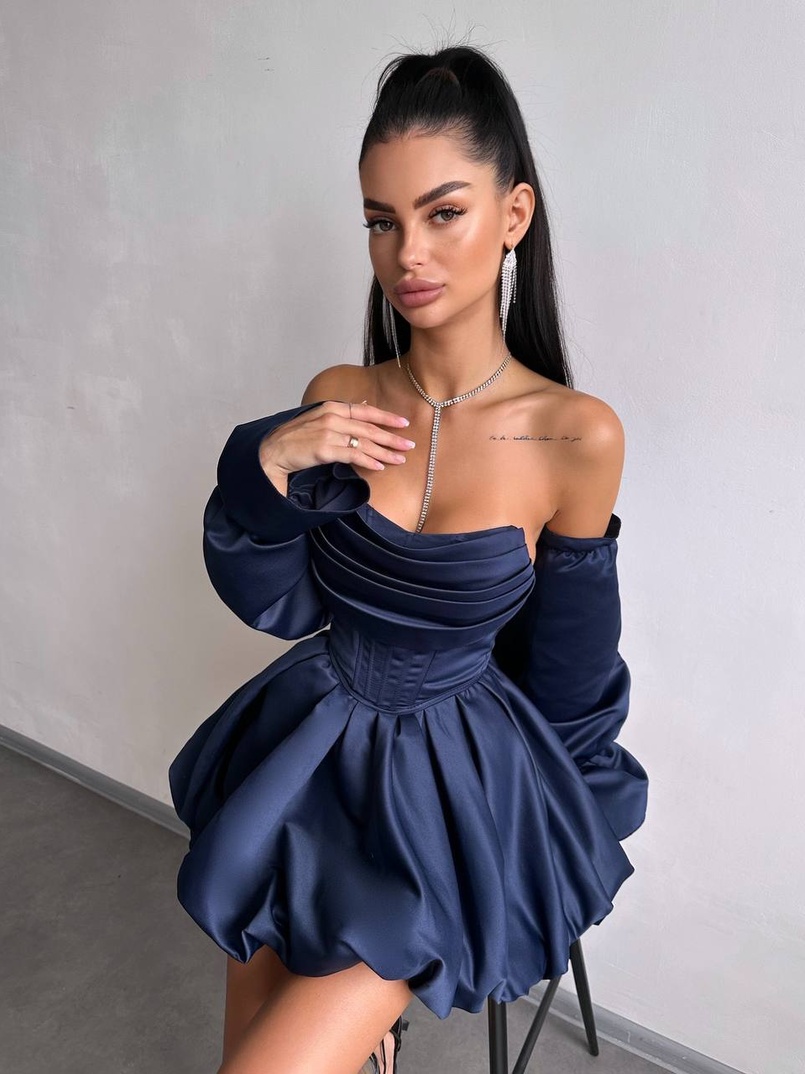 Комплект : корсет з рукавами  + спідниця балон  | PUSHKA SHOP