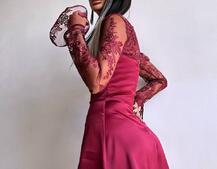 Атласна корсетна сукня-бюстьє + мереживне болеро Атласна корсетна сукня-бюстьє + мереживне болеро | PUSHKA SHOP