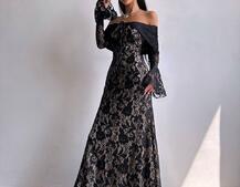 Мереживна сукня максі   Мереживна сукня максі   | PUSHKA SHOP