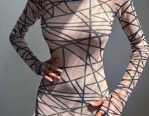 Сукня міді з принтом  Сукня міді з принтом  | PUSHKA SHOP