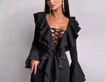 Сукня з воланами  Сукня з воланами  | PUSHKA SHOP