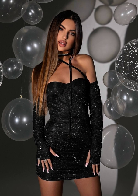 Сяюча корсетна сукня бюстьє | PUSHKA SHOP