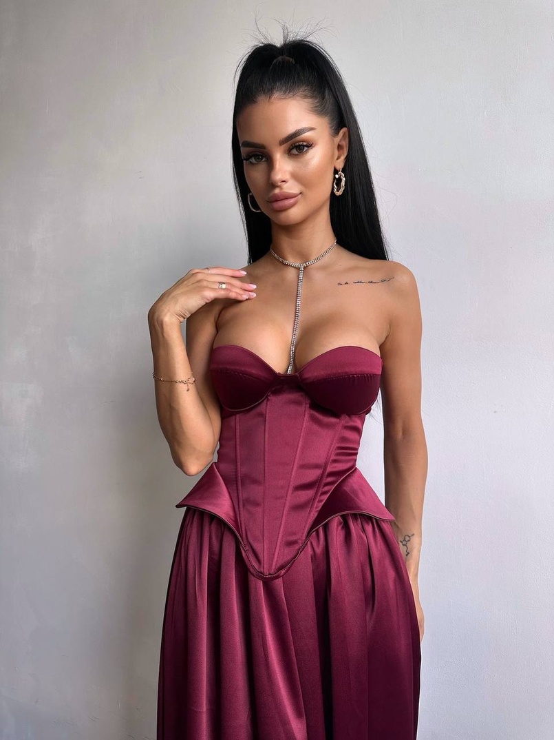 Елегантний комплект із корсета та штанів-аладінів ✨ | PUSHKA SHOP