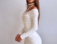 Оксамитова сукня  із зав'язкою на шию з трояндою | PUSHKA SHOP