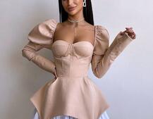 Сукня з чашечками та елементами корсету  Сукня з чашечками та елементами корсету  | PUSHKA SHOP