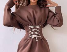 Тёплое уютное худи на флисе + корсет на шнуровке  Можно носить с корсетом и без  Тёплое уютное худи на флисе + корсет на шнуровке  Можно носить с корсетом и без  | PUSHKA SHOP