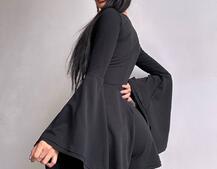 Ромпер з розкльошеними рукавами  Ромпер з розкльошеними рукавами  | PUSHKA SHOP