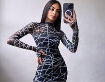 Міні сукня з принтом  Міні сукня з принтом  | PUSHKA SHOP