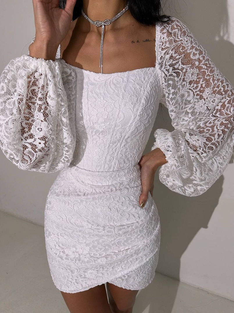 Мереживний комплект: корсет + спідниця міні Мереживний комплект: корсет + спідниця міні | PUSHKA SHOP