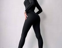 Трикотажний комбінезон у стилі «Печворк» Трикотажний комбінезон у стилі «Печворк» | PUSHKA SHOP