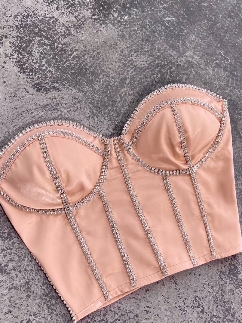 корсет декорований стразами корсет декорований стразами | PUSHKA SHOP