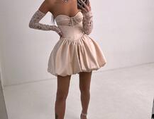 Комплект: мереживний корсет бюстьє + корсетна спідниця Комплект: мереживний корсет бюстьє + корсетна спідниця | PUSHKA SHOP