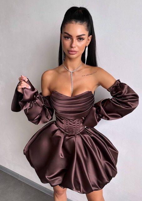 Комплект : корсет з рукавами  + спідниця балон  | PUSHKA SHOP