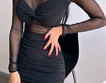 Сукня з драпіруванням  Сукня з драпіруванням  | PUSHKA SHOP