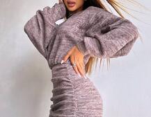 Трикотажна сукня міні  Трикотажна сукня міні  | PUSHKA SHOP