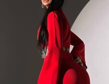 Комплект декорований бахромою із стразами: піджак + спідниця  | PUSHKA SHOP