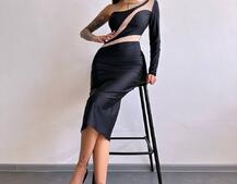 Сукня міді  із вставками сітки  Сукня міді  із вставками сітки  | PUSHKA SHOP