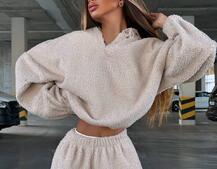 Теплий та мʼякий комплект: Обʼємний худі з капюшоном та штани з манжетами  Дуже приємний до тіла Теплий та мʼякий комплект: Обʼємний худі з капюшоном та штани з манжетами  Дуже приємний до тіла | PUSHKA SHOP