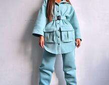 Комплект: тепла сорочка на кнопках + джоггери Комплект: тепла сорочка на кнопках + джоггери | PUSHKA SHOP