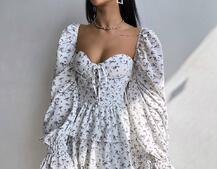 Корсетна сукня -бюстьє з пишною спідницею  Корсетна сукня -бюстьє з пишною спідницею  | PUSHKA SHOP