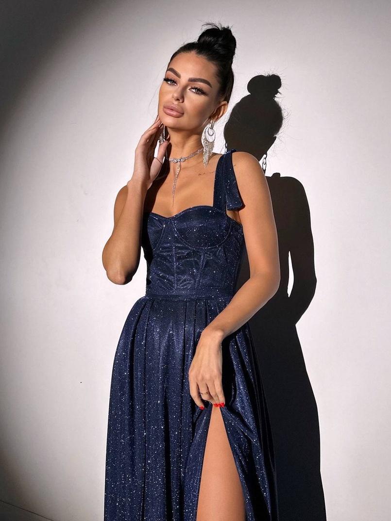 ✨Блискуча сукня максі з чашечками ✨ ✨Блискуча сукня максі з чашечками ✨ | PUSHKA SHOP