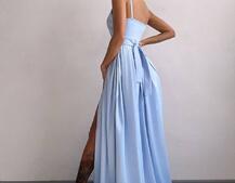 Атласна сукня максі  Атласна сукня максі  | PUSHKA SHOP