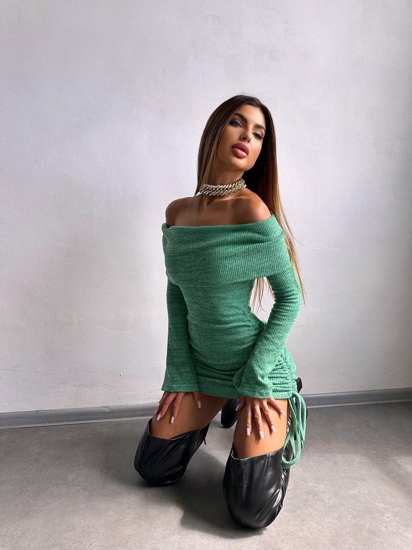 Трикотажна сукня міні  Трикотажна сукня міні  | PUSHKA SHOP