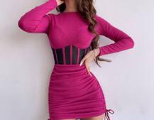 Сукня-міні  з елементами корсету  Довжину спідниці можна регулювати  Сукня-міні  з елементами корсету  Довжину спідниці можна регулювати  | PUSHKA SHOP