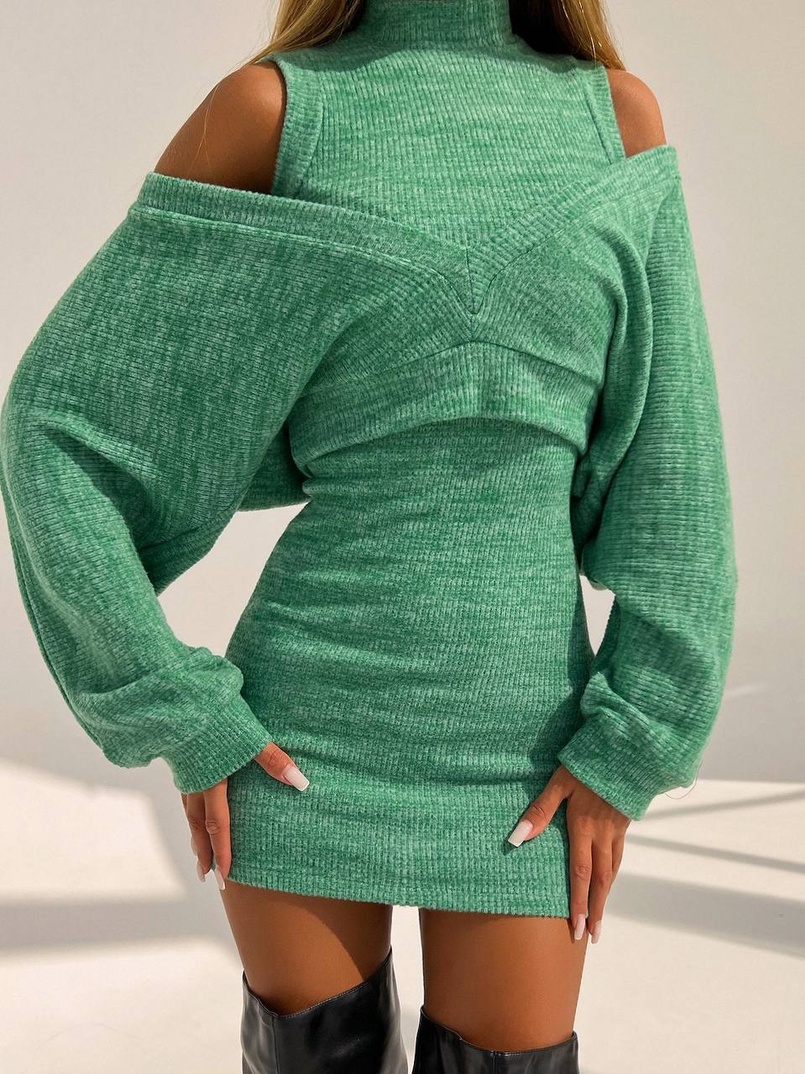 Трикотажна сукня-двійка  Трикотажна сукня-двійка  | PUSHKA SHOP