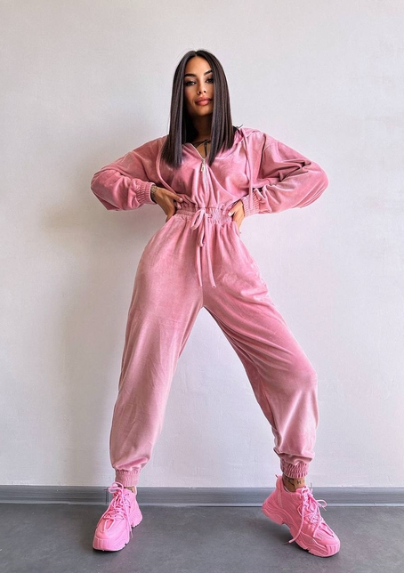 Велюровий комбінезон   | PUSHKA SHOP