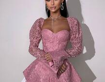 Мереживна сукня з чашечками  Мереживна сукня з чашечками  | PUSHKA SHOP