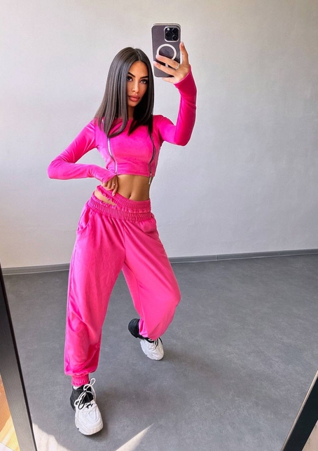 Велюровий комплект  | PUSHKA SHOP