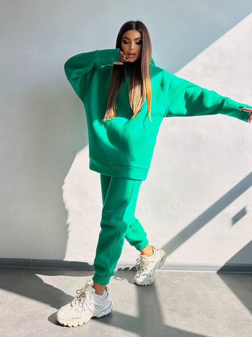 Теплий комплект: худі + спортивні штани Теплий комплект: худі + спортивні штани | PUSHKA SHOP